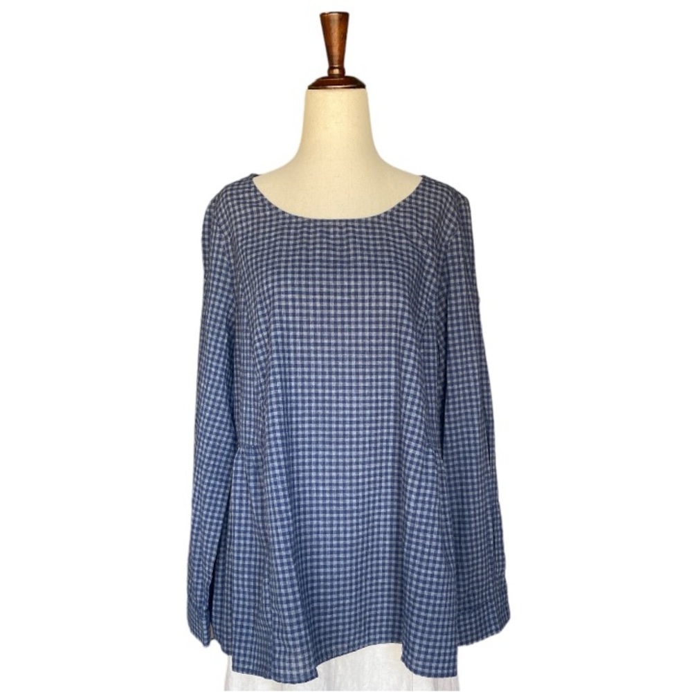 Listicle Gingham‎ Shirt Size Large